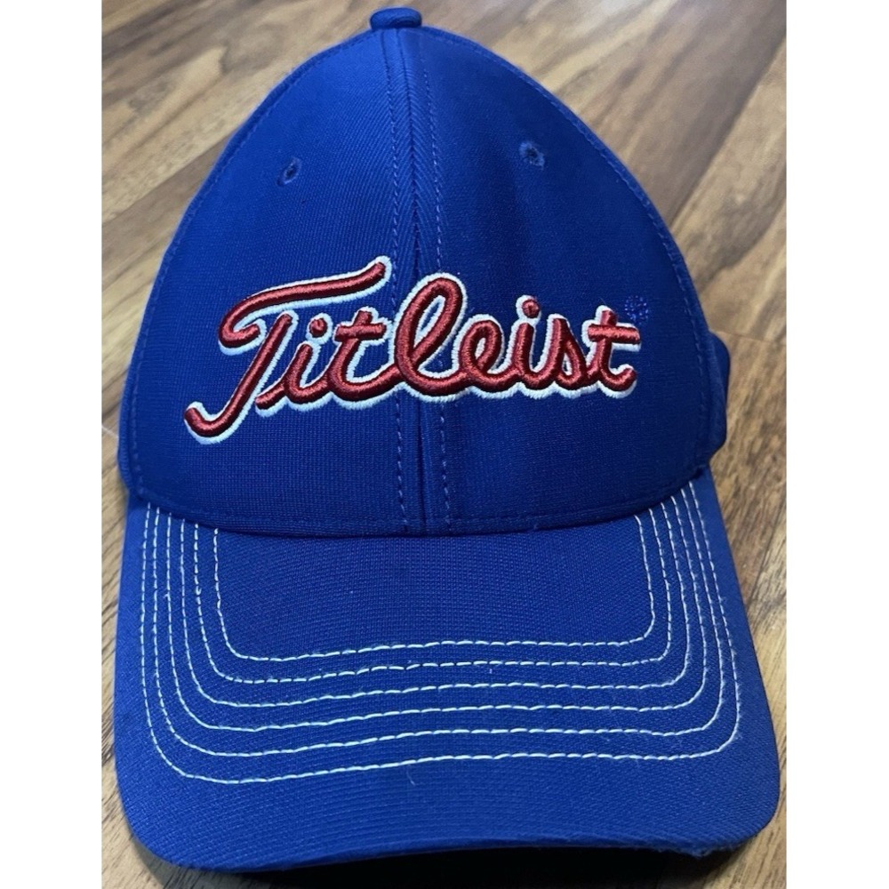 Titleist Texas Rangers Hat Mens Large Blue MLB Baseball Fitted Cap L/XL